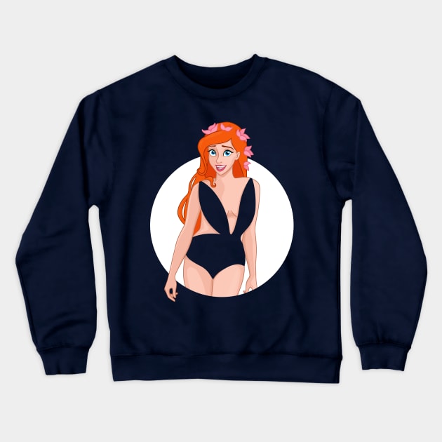 Giselle Crewneck Sweatshirt by Fransisqo82